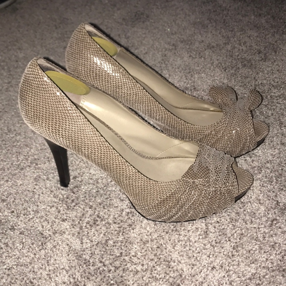 Moda Open toe heels